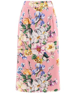 Dolce & Gabbana Midi Skirts - Rosa