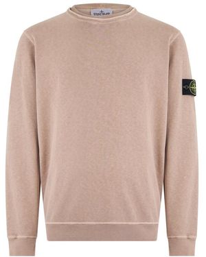 Stone Island Sweatshirts - Brown