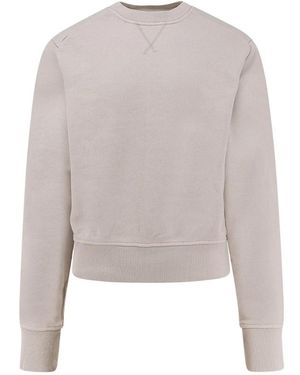 Entire studios Hoodies & Sweatvesten ,Katoen Crewneck Sweatshirt - Grijs