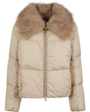 Herno Gewatteerde Jas - Naturel