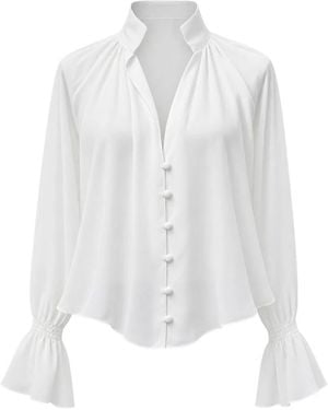 ACTUALEE Blouses - White