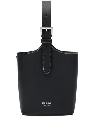 Prada Borsa A Mano - Schwarz