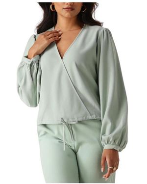 Another Label Overhemden ,Groen Salem Top L