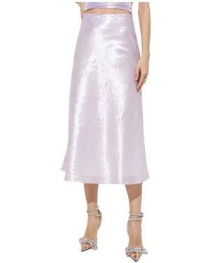 Mach & Mach Midi Skirts - Paars