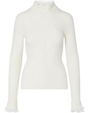 Liu Jo Maglia Chiusa/L Rouches Tess - Wit