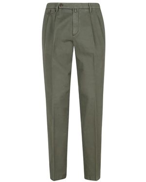 BRIGLIA Suit Trousers - Green