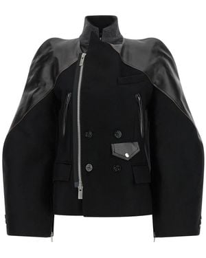 Sacai Light Jackets - Negro