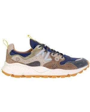 Flower Mountain Sneakers - Blue