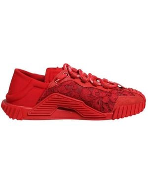 Dolce & Gabbana Ns1 Low-Top Sneakers - Rood