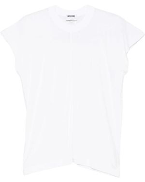 Moschino Tops ,Wit ,0001 T-Shirt