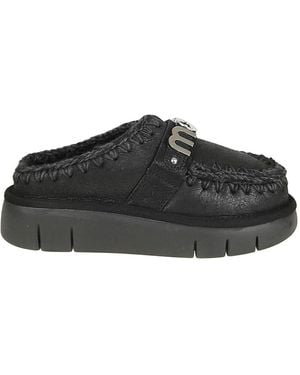 Mou Mules - Black