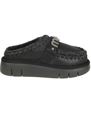 Mou Mules - Black