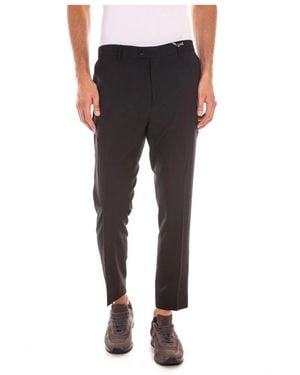 Daniele Alessandrini Slim-Fit Trousers - Black
