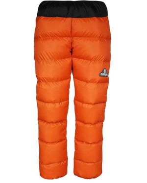 Ostrya Fitness ,Oranje ,Nylon Contrasterende Nylon Skibroek