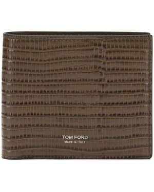 Tom Ford Wallets & Cardholders - Marrón