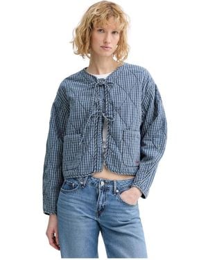 Levi's Jassen ,Blauw ,Katoen Rue Liner Jas