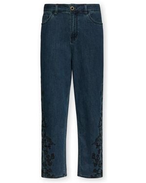 Elena Miro Straight Jeans - Azul
