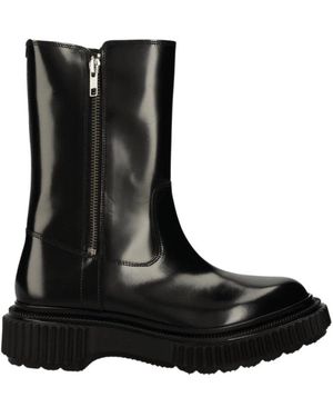 Adieu Schoenen ,Zwart ,Leer Enkellaarzen