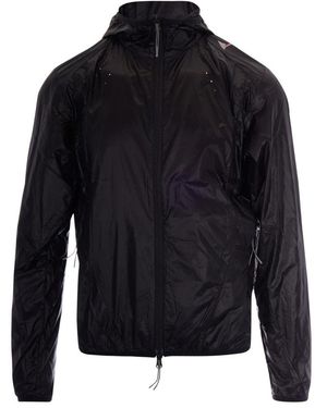 ROA Jassen ,Zwart ,Nylon Hue Packable Wind Jacket - Blauw