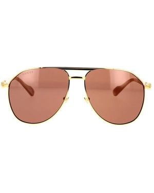 Gucci Pilot Zonnebril - Bruin