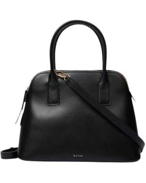 Paul Smith Handtas Met Afneembare Schouderriem - Zwart