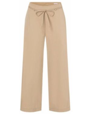 M·a·c Jeans Met Chique Vrouwelijke Stijl - Naturel