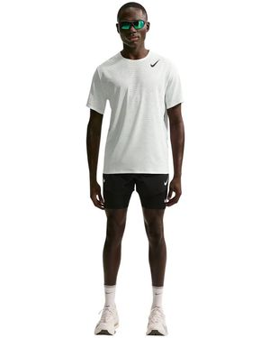 Nike Aeroswift Dri-Fit Adv Hardloopshirt Met Korte Mouwen - Wit