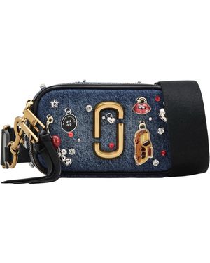 Marc Jacobs Snapshot Crossbody - Blauw