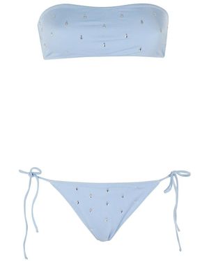 MC2 Saint Barth Badmode ,Blauw ,Bandeau Bikini