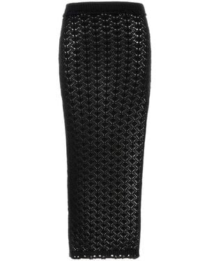 Blumarine Rokken ,Zwart ,Maxi Skirts