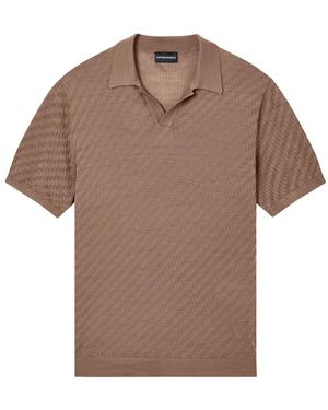 Emporio Armani Polo Shirts - Brown