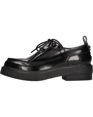 Strategia Laced Shoes - Black