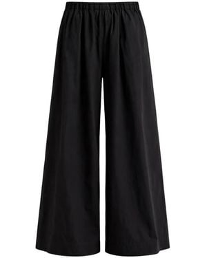 MEIMEIJ Wide Trousers - Black