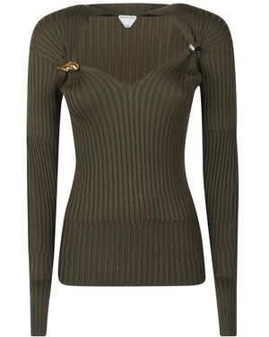 Bottega Veneta Cashmere Knitwear - Verde