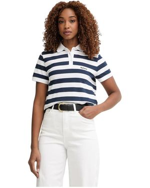 Barbour Tops ,Blauw ,Katoen Ashbourne Gestreepte Polo
