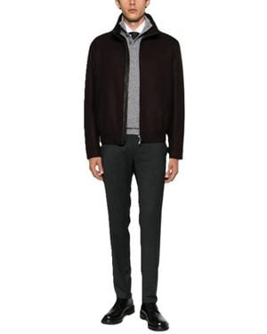 Brioni Bomber Jackets - Nero