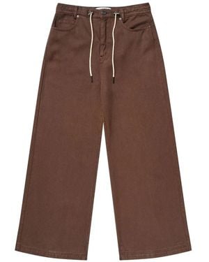 Munthe Wide Jeans - Marrone