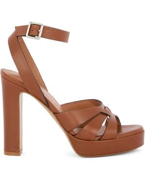 Guglielmo Rotta High Heel Sandals - Marrone