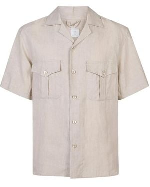 Eleventy Short Sleeve Shirts - Neutro