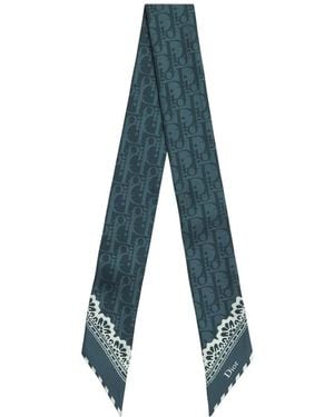 Dior Silky Scarves - Bleu