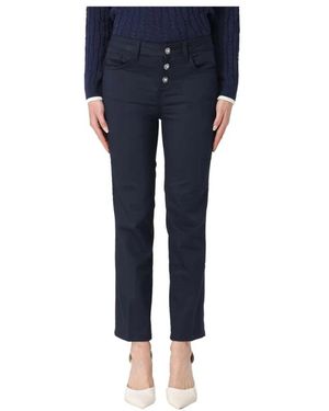 Liu Jo Cropped Pants - Blue