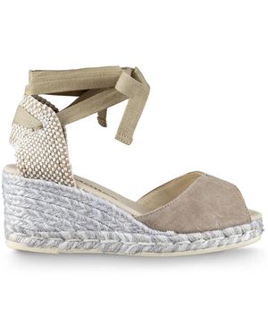 Espadrilles Wedges - Métallisé