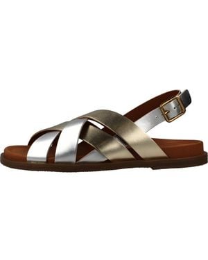 Geox Schoenen ,Bruin ,Flat Sandalen