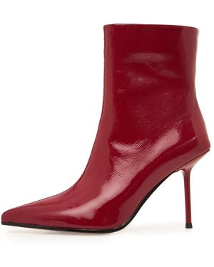 CESARE GASPARI Heeled Boots - Rouge
