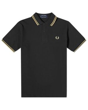 Fred Perry Polo Shirts - Black
