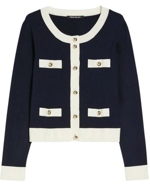 Pennyblack Boxy fit cardigan art. dacia - Blau