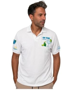 MC2 Saint Barth Polo Shirts - Blanco