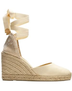 Castañer Wedges - Natural
