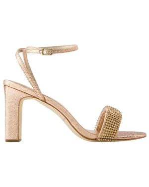 Loeffler Randall High Heel Sandals - Metallic