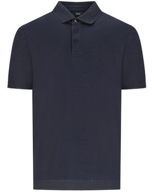 Herno Polo Shirts - Blue